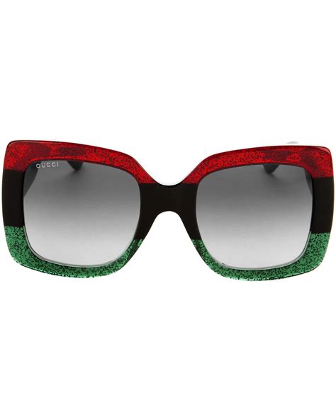 gucci sparkle glasses